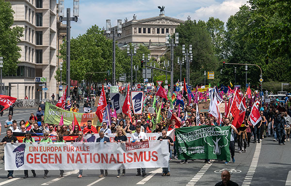 Demo in Frankfurt